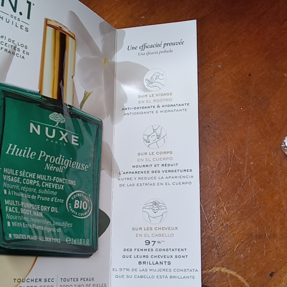 NUXE PARIS FACE/BODY/HAIR OIL 12 PACK BUNDLE - Picture 7 of 13